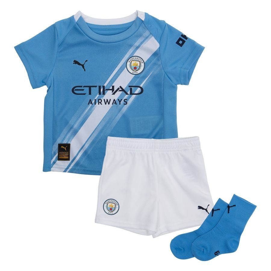 Manchester City Home Shirt 2025/26 Baby-Kit Kids-SoccerKits Hub | Buy Soccer Jerseys Online